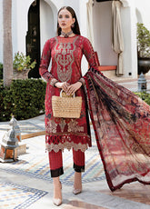 Gulaal Embroidered Lawn Unstitched 3 Piece Suit - 12